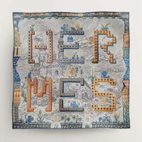 Hermes Women Super Silk Quest Detail Scarf 45 Twill (1)