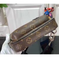 Louis Vuitton LV Unisex Avenue Sling Bag NM Monogram Macassar Coated Canvas (8)