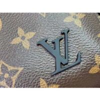 Louis Vuitton LV Unisex Avenue Sling Bag NM Monogram Macassar Coated Canvas (8)