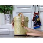 Louis Vuitton LV Women Astor Chic Yellow Monogram Vernis Embossed Cowhide Leather M24099 - Image 3
