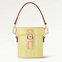 Louis Vuitton LV Women Astor Chic Yellow Monogram Vernis Embossed Cowhide Leather (12)