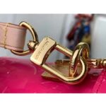 Louis Vuitton LV Women Astor Neon Pink Monogram Vernis Embossed Cowhide Leather M24102 – Bild 9