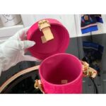 Louis Vuitton LV Women Astor Neon Pink Monogram Vernis Embossed Cowhide Leather M24102 – Bild 8