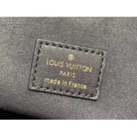 Louis Vuitton LV Women Lock It MM Black Taurillon Leather Calfskin M22914 (5)