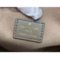 Louis Vuitton LV Women Lock It MM Earth Taurillon Leather Calfskin M22927 (5)