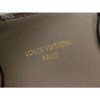 Louis Vuitton LV Women Lock It MM Earth Taurillon Leather Calfskin M22927 (5)