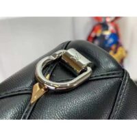 Louis Vuitton LV Women Pico GO-14 Black Lambskin Cowhide Leather Twist Lock M24246 (9)