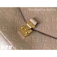 Louis Vuitton LV Women Pochette Métis Tourterelle Grey Monogram Embossed Grained Cowhide Leather M44881 (10)