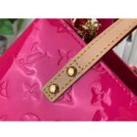 Louis Vuitton LV Women Reade PM Neon Pink Monogram Vernis Embossed Cowhide Leather M24028 – Image 7