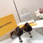 Louis Vuitton LV Women Sparkle Pump Brown Monogram Flower Canvas Elasticized 6.5 Cm Heel – Bild 6