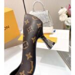 Louis Vuitton LV Women Sparkle Pump Brown Monogram Flower Canvas Elasticized 6.5 Cm Heel – Bild 9