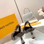Louis Vuitton LV Women Sparkle Slingback Pump Brown Monogram Flower Canvas – Bild 6