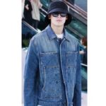 Louis Vuitton Men LV Workwear Denim Jacket Regular Fit Monogram Indigo Cotton 1ABJ7A - immagine 14