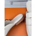 Louis Vuitton Unisex LV Capri Open Back Loafer White Calf Leather 1AC7OQ – Bild 10