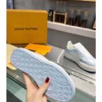 Louis Vuitton Unisex LV Groovy Platform Sneaker Blue Monogram Calf Leather 1ACL28 – Bild 9