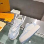 Louis Vuitton Unisex LV Groovy Platform Sneaker Blue Monogram Calf Leather 1ACL28 – Bild 4