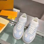 Louis Vuitton Unisex LV Groovy Platform Sneaker Blue Monogram Calf Leather 1ACL28 – Bild 3