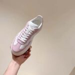 Louis Vuitton Unisex LV Groovy Platform Sneaker Pink Monogram Calf Leather 1ACL1S - Image 7