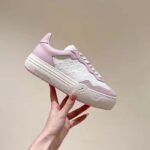 Louis Vuitton Unisex LV Groovy Platform Sneaker Pink Monogram Calf Leather 1ACL1S - Image 4
