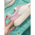 Louis Vuitton Unisex LV Groovy Platform Sneaker Pink Monogram Calf Leather 1ACL1S - Image 10