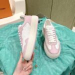 Louis Vuitton Unisex LV Groovy Platform Sneaker Pink Monogram Calf Leather 1ACL1S - Image 6