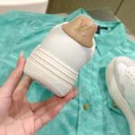 Louis Vuitton Unisex LV Groovy Platform Sneaker White Monogram Calf Leather 1ACHGK - Image 8