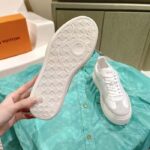 Louis Vuitton Unisex LV Groovy Platform Sneaker White Monogram Calf Leather 1ACHGK - Image 9