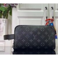 Louis Vuitton Unisex LV Locker Dopp Kit Monogram Eclipse Coated Canvas M83113 (6)