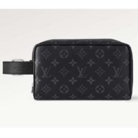 Louis Vuitton Unisex LV Locker Dopp Kit Monogram Eclipse Coated Canvas M83113 (6)