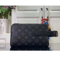 Louis Vuitton Unisex LV Locker Dopp Kit Monogram Eclipse Coated Canvas M83113 (6)