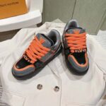 Louis Vuitton Unisex LV Trainer Maxi Sneaker Black Lasered Monogram Canvas 1ACF6I - Imagen 4