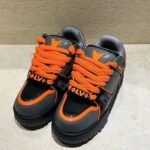 Louis Vuitton Unisex LV Trainer Maxi Sneaker Black Lasered Monogram Canvas 1ACF6I - Imagen 5