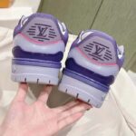 Louis Vuitton Unisex LV Trainer Maxi Sneaker Purple Lasered Monogram Canvas 1ACF72 – Bild 9