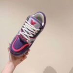 Louis Vuitton Unisex LV Trainer Maxi Sneaker Purple Lasered Monogram Canvas 1ACF72 – Bild 7