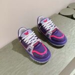 Louis Vuitton Unisex LV Trainer Maxi Sneaker Purple Lasered Monogram Canvas 1ACF72 – Bild 3