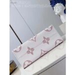 Louis Vuitton Unisex OnTheGo MM Tote Monogram Dune Coated Canvas Cowhide Leather M46912 - Bild 5