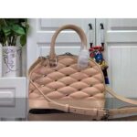 Louis Vuitton Women LV Alma BB Beige Lambskin Cowhide-Leather M24153 - Image 3