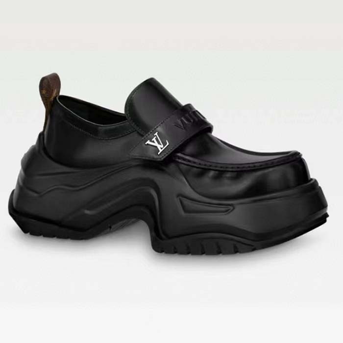 Louis Vuitton Women LV Archlight 2.0 Platform Loafer Black Calf Leather 1ABIJZ