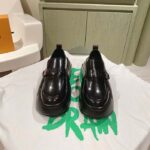 Louis Vuitton Women LV Archlight 2.0 Platform Loafer Black Calf Leather 1ABIJZ - immagine 5