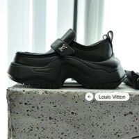 Louis Vuitton Women LV Archlight 2.0 Platform Loafer Black calf leather 1ABIJZ (11)