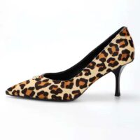 Louis Vuitton Women LV Blossom Pump Tawny Brown Hairy Calf Leather