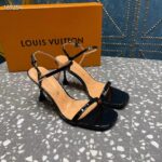 Louis Vuitton Women LV Blossom Sandal Black Patent Calf Leather 1AC8BV - Bild 3