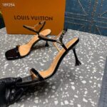 Louis Vuitton Women LV Blossom Sandal Black Patent Calf Leather 1AC8BV - Bild 8