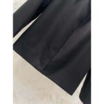 Louis Vuitton Women LV Embellished Wool Blouson Regular Fit Black 1AF997 - Image 5