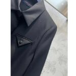 Louis Vuitton Women LV Embellished Wool Blouson Regular Fit Black 1AF997 - Image 9