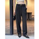 Louis Vuitton Women LV Monogram Jogging Pants Black Regular Fit 1AFHNP – Bild 5