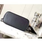 Louis Vuitton Women LV Neverfull MM Black Monogram Embossed Grained Cowhide Leather M58907 - immagine 7