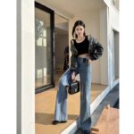 Louis Vuitton Women LV Quilted Malletage Bomber Jacket Black Regular Fit 1AFFP8 - immagine 13