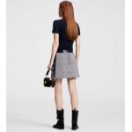 Louis Vuitton Women LV Ribbed Knit Top Wool Cashmere Dark Blue 1AFFRR - Image 12