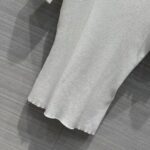 Louis Vuitton Women LV Ribbed Knit Top Wool Cashmere Milky White 1AC4GM - Image 5